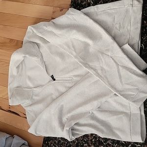 Womens Crew Neck Quarter Zip